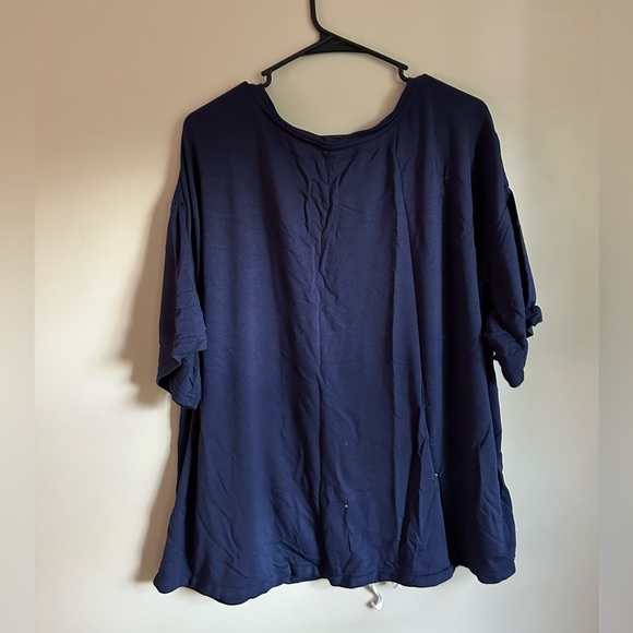 Sleep by Cacique Sleep Tee Blue 18/20 - Picture 4 of 6